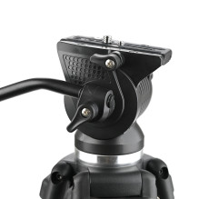 Trikojis - Caruba Videostar 177 Pro Fluid Head Tripod 4kg 80-180cm Trikojis - Caruba Videostar 177 Pro Fluid Head Tripod 4kg 80-180cm