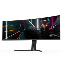 Monitorius - GIGABYTE CO49DQ 5120x1440 144Hz OLED Kreivasis Žaidimų Juodas