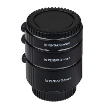 Camera Accessories - Caruba Extension Tube Set Pentax Q 10mm 16mm 21mm Chrome Camera Accessories - Caruba Extension Tube Set Pentax Q 10mm 16mm 21mm Chrome