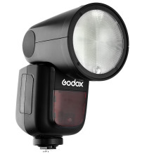 Fotoaparato blykstė - Godox Speedlite V1 Oly / Pan 2.4G Wireless, 2600mAh baterija Fotoaparato blykstė - Godox Speedlite V1 Oly / Pan 2.4G Wireless, 2600mAh baterija