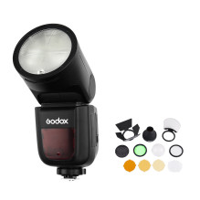 Fotoaparato blykstė - Godox Speedlite V1 2.4G Wireless X System Compact Flash