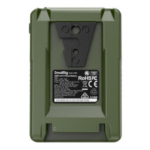 Baterija - SmallRig 4930 VB99 Mini V Mount Battery 99Wh 14.8V Žalia