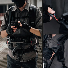 Kameros kuprinė - PGYTECH DJI Ronin 4D kuprinė (reguliuojami skyriai, Beetle segtukas), Juoda Kameros kuprinė - PGYTECH DJI Ronin 4D kuprinė (reguliuojami skyriai, Beetle segtukas), Juoda