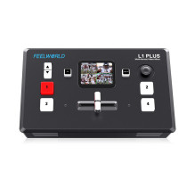 Vaizdo Mikseris - Feelworld L1 PLUS Multi Camera Switcher 8 PTZ Control 2-inch Touchscreen
