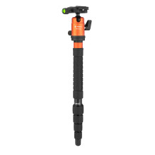 Trikojis - Fotopro X Go Gecko Aliuminis Stovas 8kg 144cm Oranžinė