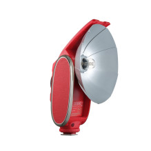 Camera Flash - Godox Retro Lux Senior Flash, 2 Modes, Lithium Battery, Red