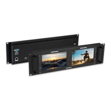 Monitor - Feelworld D71 PLUS Dual Rack 7" 1920x1200 IPS Screens Black Monitor - Feelworld D71 PLUS Dual Rack 7" 1920x1200 IPS Screens Black