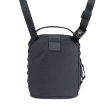Shoulder Bag - WANDRD X1 1.6L, 8 Compartments, Adjustable Strap, Black