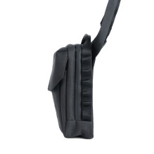 Shoulder Bag - WANDRD X1 1.6L, 8 Compartments, Adjustable Strap, Black