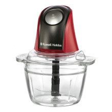 Maisto smulkintuvas - Russell Hobbs 27130-56 0.5L 200W Nerūdijančio plieno Juodas Raudonas Permatomas