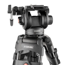 Video tripod - Caruba Videostar 180 Pro 180cm 8kg load, Black