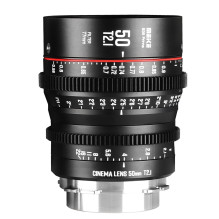 Objektyvas - Meike MK 50mm T2.1 PL Mount S35, T2.1, 58cm fokusavimo atstumas