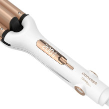 Hair curler - Concept KT2140 100W adjustable thermostat gold, white