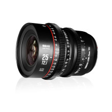 Lens - Meike MK 25mm T2.1 S35 Canon EF, T2.1-T22, 35cm focal length