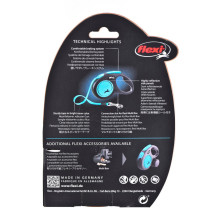 Gyvūnų reikmenys - Flexi New Neon M 5m Šuns Ištraukiama Pavadėlis (flexi, 10-25 kg, 5 m)
