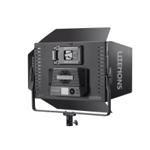 Apšvietimo įranga - Godox LP1200Bi K2 dviejų spalvų LED šviesos panelių rinkinys juodas