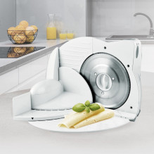 Kitchen Slicer - Maestro MR-590 Stainless Steel Knife 15mm Thick White