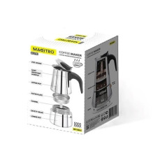 Coffee maker - Bialetti Brikka Moka Pot 450ml Induction Stainless Steel Black Coffee maker - Bialetti Brikka Moka Pot 450ml Induction Stainless Steel Black