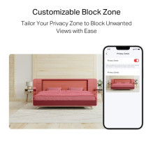 Security camera - Mercusys MC200 1920x1080, Wi-Fi, night vision, white