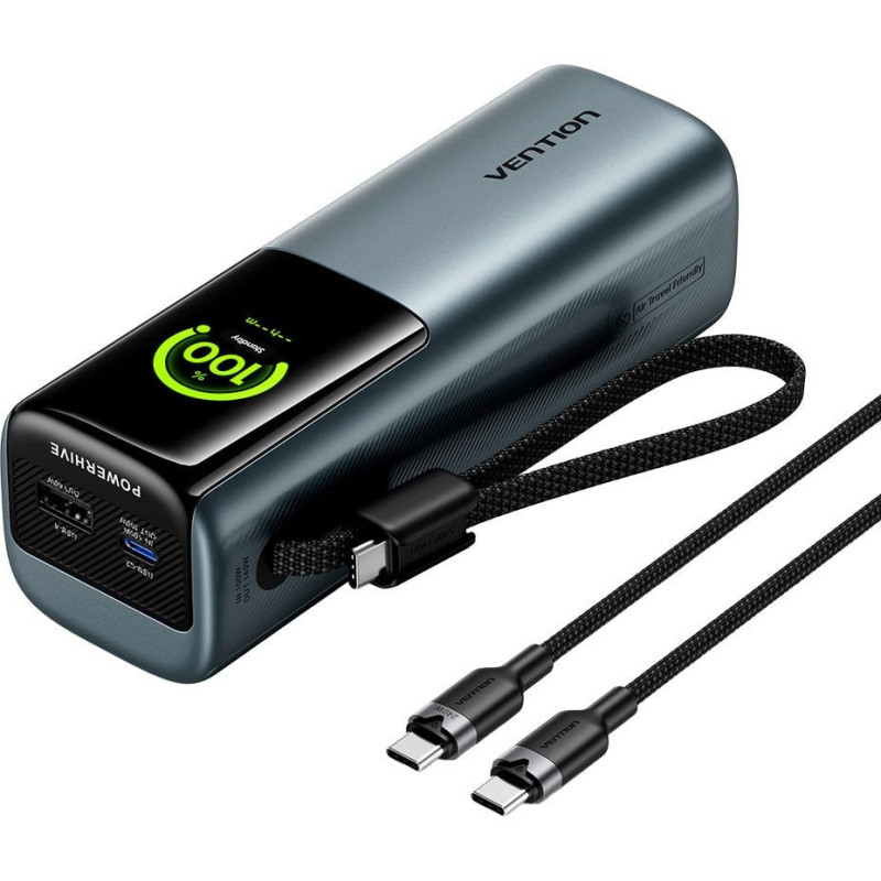 Battery - Vention Powerhive 27000mAh 200W USB-C / USB-A Black