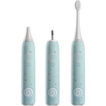 Electric toothbrush - Concept ZK6020 Sonic, 3 modes, waterproof, 4 brush heads, blue Electric toothbrush - Concept ZK6020 Sonic, 3 modes, waterproof, 4 brush heads, blue
