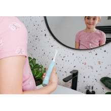 Electric toothbrush - Concept ZK6020 Sonic, 3 modes, waterproof, 4 brush heads, blue Electric toothbrush - Concept ZK6020 Sonic, 3 modes, waterproof, 4 brush heads, blue