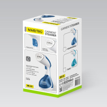 Handheld garment steamer - Maestro MR-355 1500W, 0.24L, for all fabrics, aquamarine Handheld garment steamer - Maestro MR-355 1500W, 0.24L, for all fabrics, aquamarine
