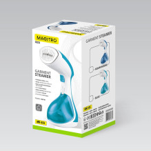 Rankinis drabužių garintuvas - Maestro MR-355 1500W, 0.24L, visiems audiniams, akvamarinas Rankinis drabužių garintuvas - Maestro MR-355 1500W, 0.24L, visiems audiniams, akvamarinas