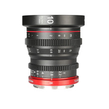 Objektyvas - Meike MK 10mm T2.2 Cine objektyvas, 15 elementų, rankinis fokusavimas