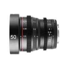 Objektyvas - Meike MK 50mm T2.2 Fuji X Mount, T2.2, 270 laipsnių fokusavimo sukimosi Objektyvas - Meike MK 50mm T2.2 Fuji X Mount, T2.2, 270 laipsnių fokusavimo sukimosi