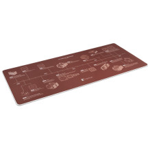 Writing Pad - Noctua NP-DM3 90x40cm, 4mm, Bronze / White