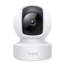 IP Saugaus Stebėjimo Kameros - TP-Link Pan / Tilt 3MP Wi-Fi Kamera, Naktinis Matymas, Balta