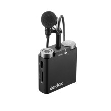 Microphone System - Godox Virso M1 Wireless Microphone 650ft Range Black Microphone System - Godox Virso M1 Wireless Microphone 650ft Range Black