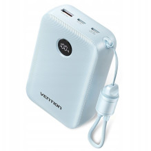 Energijos bankas - Vention 20000mAh 2xUSB-C 1xUSB-A 22.5W Juodas