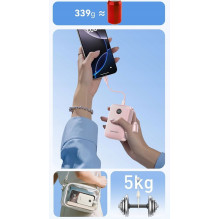 Energijos bankas - Vention 20000mAh 2xUSB-C 1xUSB-A 22.5W Juodas