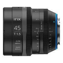 Lens - Irix 45mm T1.5 Sony E, 180° focus, 75° aperture, 9-blade diaphragm