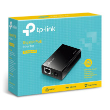 Tinklo įranga - TP-Link IEEE 802.3af PoE Injector (TP-LINK, 48V, Gigabit Ethernet)