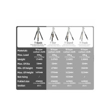 Tripod - Fotopro T1 Plus+TH 1M+T 20kg 1491mm Tripod