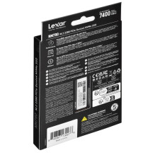 M.2 SSD - Lexar NM790 512GB NVMe PCIe 4.0 7200MB / s Skaityti 4400MB / s Rašyti