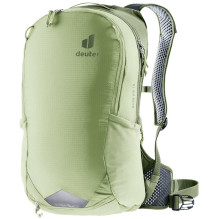 Cycling backpack - Deuter Race Air 10L, rain cover, adjustable straps, Mineral / Grove Cycling backpack - Deuter Race Air 10L, rain cover, adjustable straps, Mineral / Grove