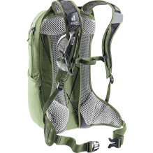 Dviračių kuprinė - Deuter Race Air 10L, lietaus apsauga, reguliuojamos petnešos, Mineral / Grove Dviračių kuprinė - Deuter Race Air 10L, lietaus apsauga, reguliuojamos petnešos, Mineral / Grove