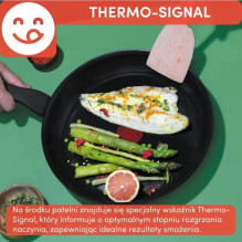 Kept - Tefal RENEWAL 28 cm keraminė nelipni orkaitėje tinkama lengva keptuvė