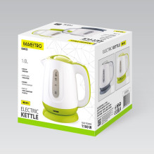 Electric kettle - Maestro MR013 1L 1100W Green, White