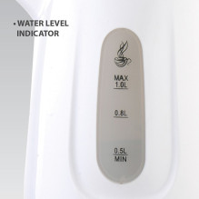 Electric kettle - Maestro MR013 1L 1100W Green, White