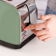 Cooking device - Taurus Vintage II Stainless steel 2-layer defrosting oven