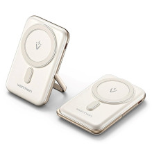 Energijos bankas - Vention 10000mAh 20W magnetinis įkroviklis USB-C baltas