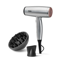 Plaukų džiovintuvas - BaByliss Cosmos D580DE 2100W, 2 greičiai, šaltas pūtimas, satino plienas
