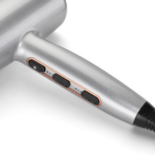 Plaukų džiovintuvas - BaByliss Cosmos D580DE 2100W, 2 greičiai, šaltas pūtimas, satino plienas