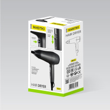 Hair dryer - Maestro MR-217 2200W, 2 speeds, cold blow, black / graphite