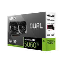 Grafikos plokštė - ASUS Dual RTX 5060 Ti 8GB GDDR7 7680x4320